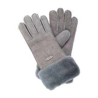 apollo bay sheepskin gloves in black $ 110 00