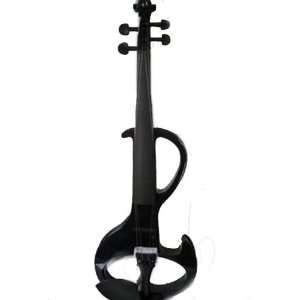   WOOD VIOLIN electric violin with bow/case cc00025 EMS Musical